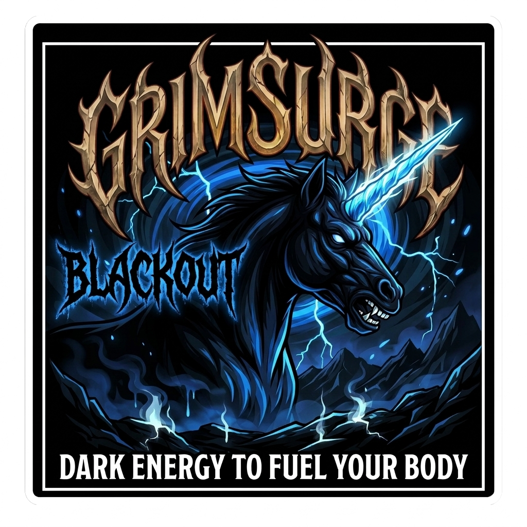 GrimSurge Blackout gel — elevated sodium caffeinated